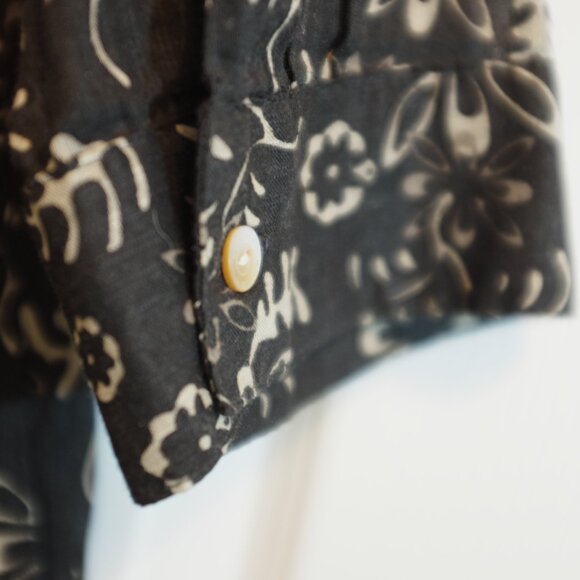 Woolrich John Rich Bros Vintage Women Button down blouse 100% cotton size L - Picture 3 of 10